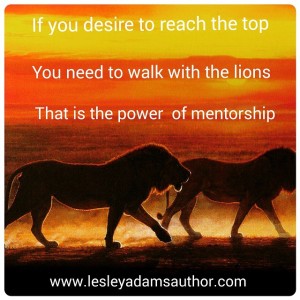 Walk with the lions power of mentorship